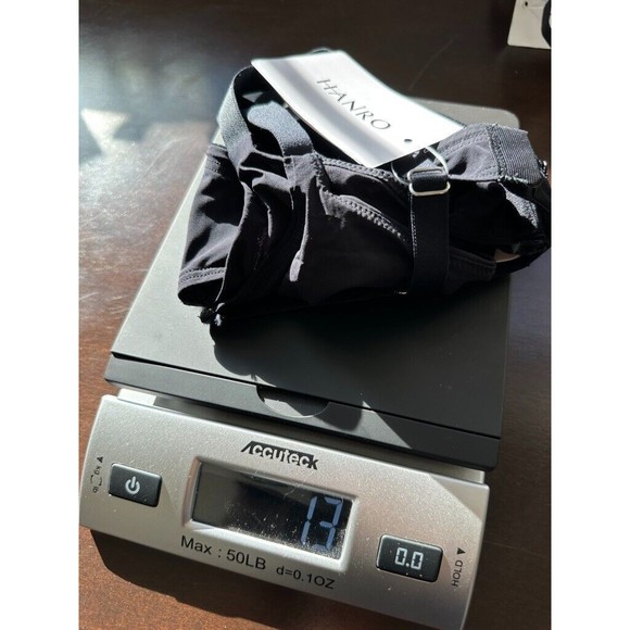 Hanro Women's Smooth Illusion Black Size 32D Comfort Tshirt Bra Underwire NEW - Picture 10 of 10